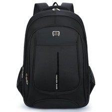 Zaino Grande da Uomo Donna per Lavoro Viaggio Scuola Unisex Sport Nero Z5