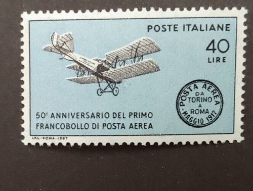 1967 aviazione lire mnh - 40,