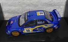 Autoart 1/18 Subaru Impreza WRC 2002 #10 Rally Monte Carlo MAKINEN LINDSTR 80292