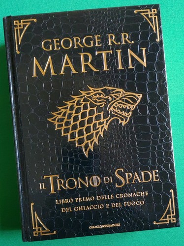 Trono spade deluxe libro - di,