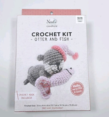 Kit uncinetto lontra pesce - kit,