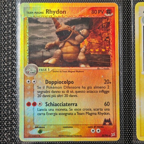 Team magma rhydon ex - rhydon, (ma