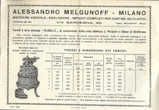 Catalogo Alessandro Melgunoff