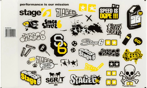 0504 set adesivi stage6 - s6-0504/ye,