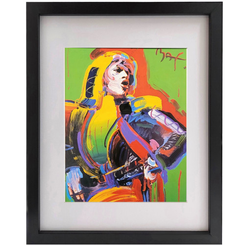 Piatto peter max mick jagger - max,