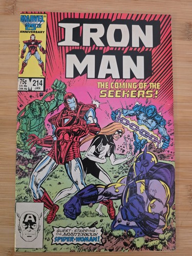 Iron man 214 - man, comics