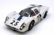 Ferrari 412 P Nart slot car #25 lexan telaio metallo motore BRM 1:24 Toptoys