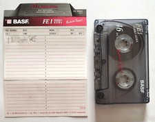 Mc Musicassetta Basf Fe I Ferro Extra 46 Vintage Compact Cassette Tape Usata D