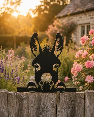 Asino decorazione giardino