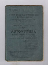 CARTA DI CIRCOLAZIONE per auto