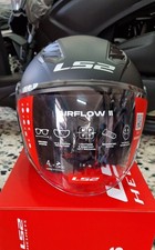 CASCO LS2 airflow II NERO OPACO  Tg 3XL  61/62cm