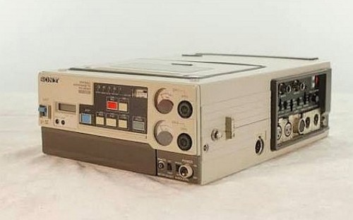 Sony portable videocassete - sony,
