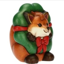 Thun Volpe Con Ghirlanda In Scatola Di Latta