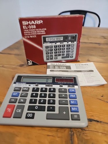 Calcolatrice sharp elsi - sharp,