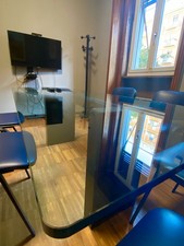 TAVOLO VETRO SALA RIUNIONI PER
