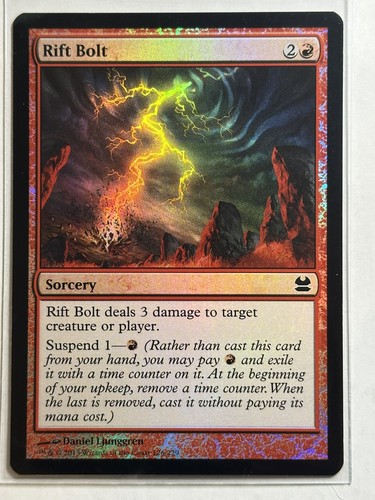 Scheda mtg rift bolt - mtg, modern