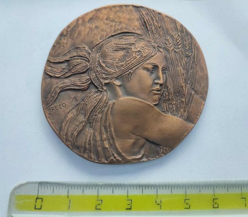Medaglia bronzo san marino - bronzo,