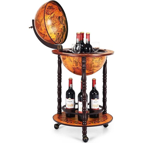 Carrello bar con rotelle - con,