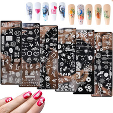 6Pcs Set Di Nail Art Stamping