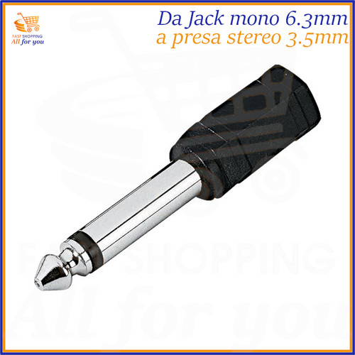 Adattatore jack maschio - da,