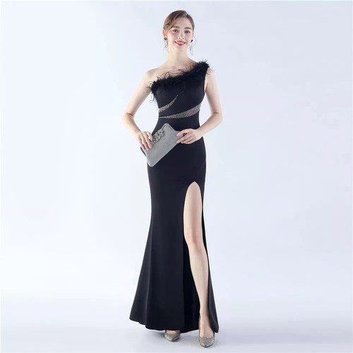 Vestito abito elegante - vestito, lungo