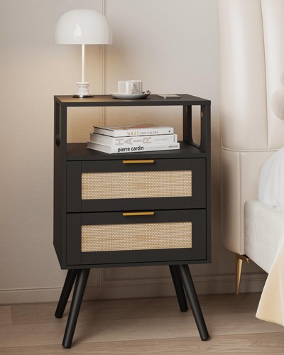 Comodino casale joonee - casale, rattan