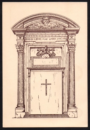 Cartolina anno santo - anno,