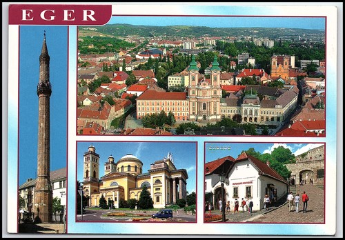Cartolina moderna eger - cartolina,