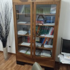 mobili da ufficio vintage 2 vetrine e 1 scrivania anni '20-'30  in ottimo stato