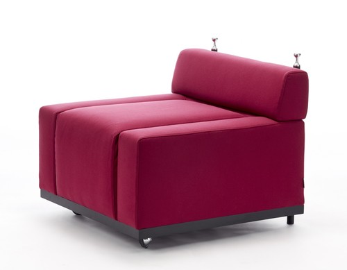 Poltrona cubo meritalia pier - cubo,