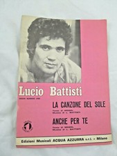 spartito musica MOGOL LUCIO