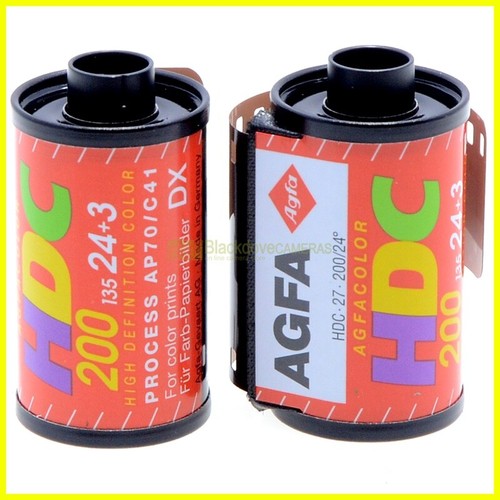 Lotto rullini agfacolor hdc - lotto, 2