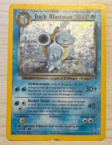 Dark blastoise legendary - dark,