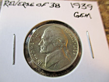 1939 jefferson nichel - 1939, rovescio