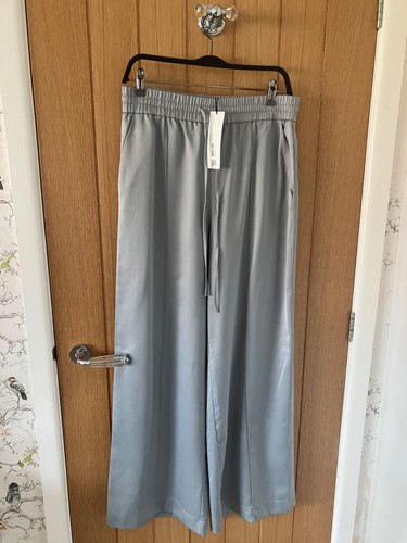 Pantalone zara grigio raso - pantalone,