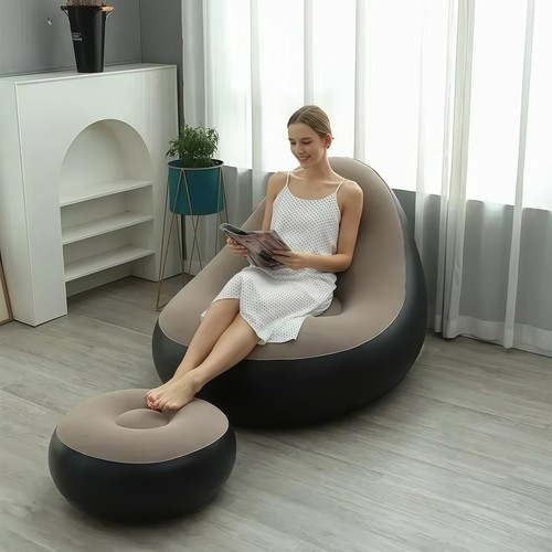 Poltrona gonfiabile con - poltrona,