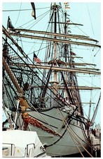 Cartolina d'epoca Operazione Vela Narragansett Bay Rhode Island USA