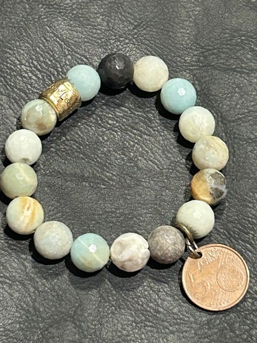 Bracciale elastico con perline