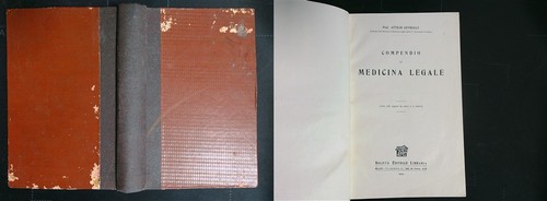 Compendio medicina legale - compendio, di