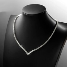 Collana Tennis Moissanite