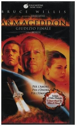 Vhs armageddon michael bay - vhs,