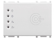 VIMAR 14457 - Lettore transponder esterno KNX bianco VIMAR PLANA LETTORE SCHEDA 