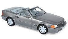 MB Mercedes Benz 500 SL - 1989 - grigio metallizzato - Norev 1:18