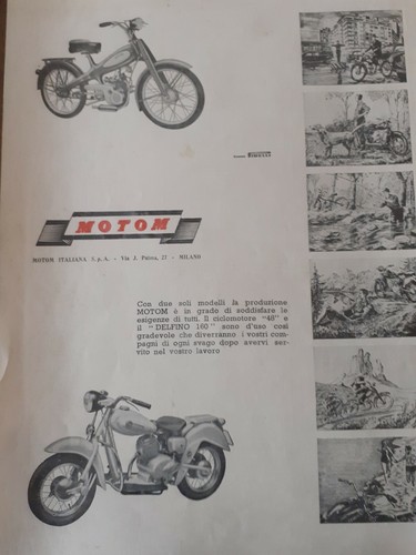 Motom moto italiana - motom, milano