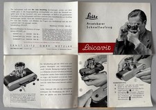 LEITZ LEICA istruzioni