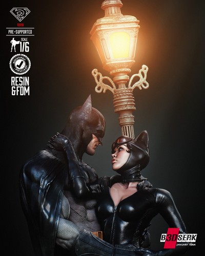 Catwoman and batman - and, batman,