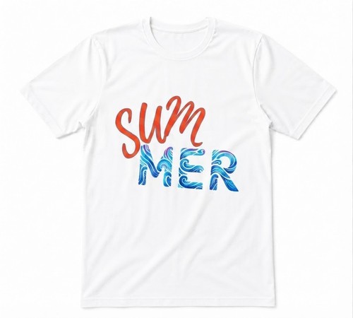 Shirt bianca estiva - t-shirt, mare
