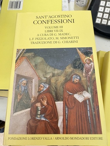 Sant agostino confessioni - sant'agostino, vol