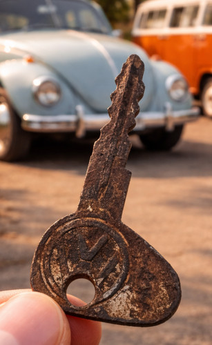 Chiave vintage volkswagen - chiave,