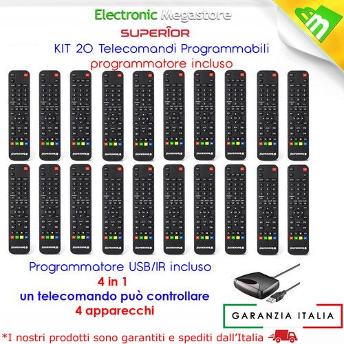 Kit telecomandi universale - 20,